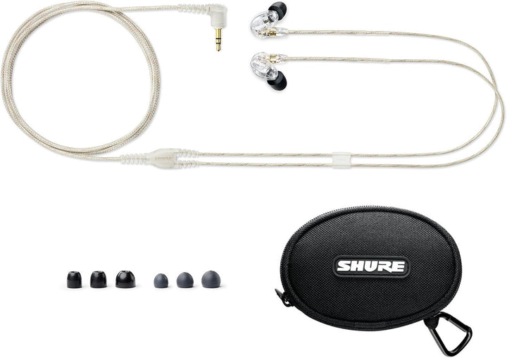 Monitor SHURE SE215 Live Sound, Transparente