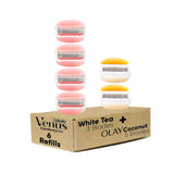 Gillette Venus ComfortGlide White Tea 4 unidades, con Gillette Venu...