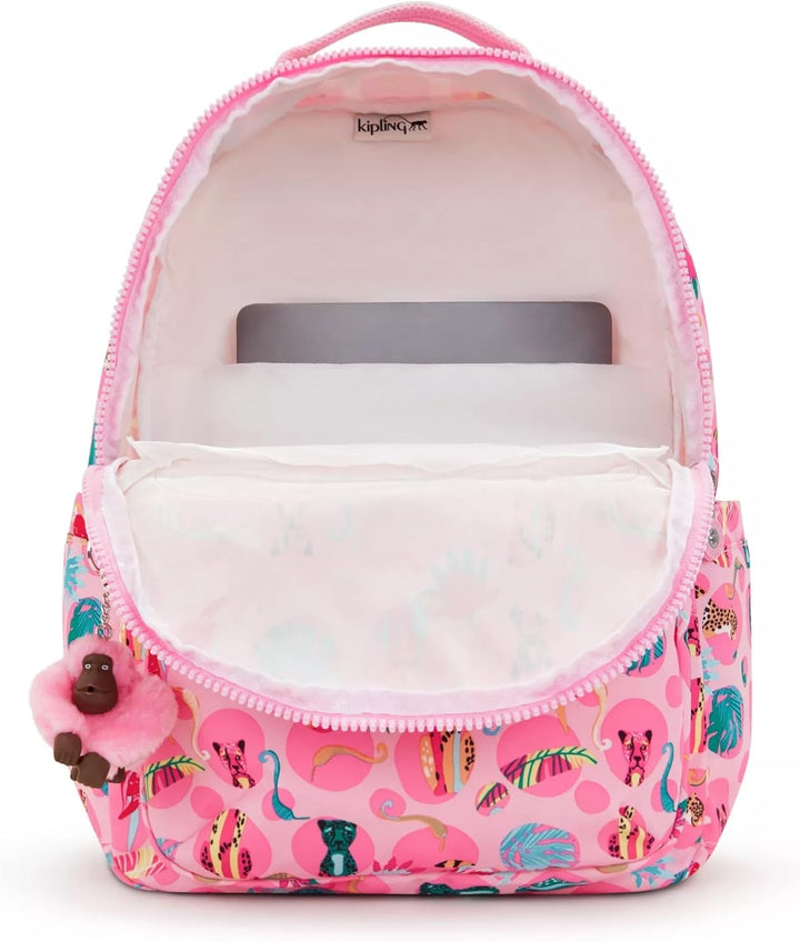 Kipling Seoul - Mochila para laptop de 15 pulgadas para mujer, dura...