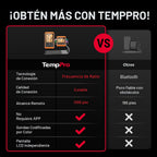 TempPro TempSync 1000FT Wireless Meat Thermometer para Grilling y Smoking