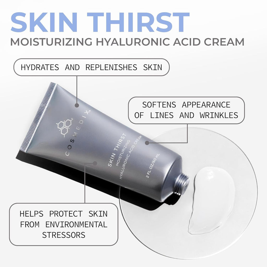 COSMEDIX Skin Thirst - Hidratante de ácido hialurónico