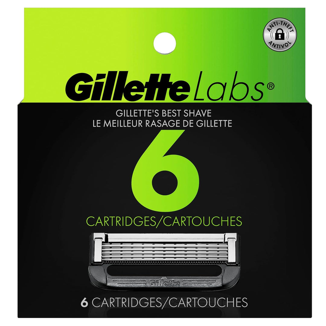 Recargas de cuchillas de afeitar GilletteLabs, 6 unidades