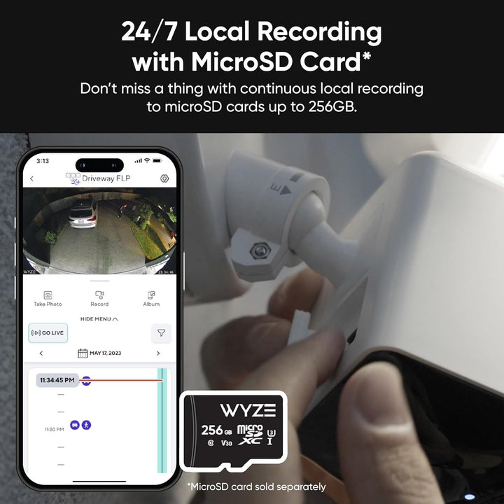 WYZE Floodlight Camera Pro, PCMag Editors' Choice LED de 3000 l...