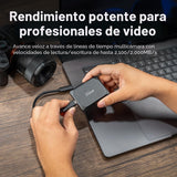 Crucial X10 Pro SSD portátil de 1 TB, lectura de hasta 2100 MB\/s,...