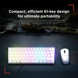 Rampage K60 Teclado mecánico para juegos \u2013 62 teclas, diseño c...