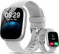 Reloj inteligente con Alexa integrado, rastreador de fitness de llamadas Bluetooth HD de 1.83 pulgadas
