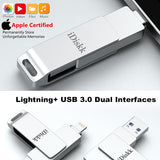 iDiskk 512GB Certificado Mfi, Unidad Flash para iPhone, Fotos y Vid...