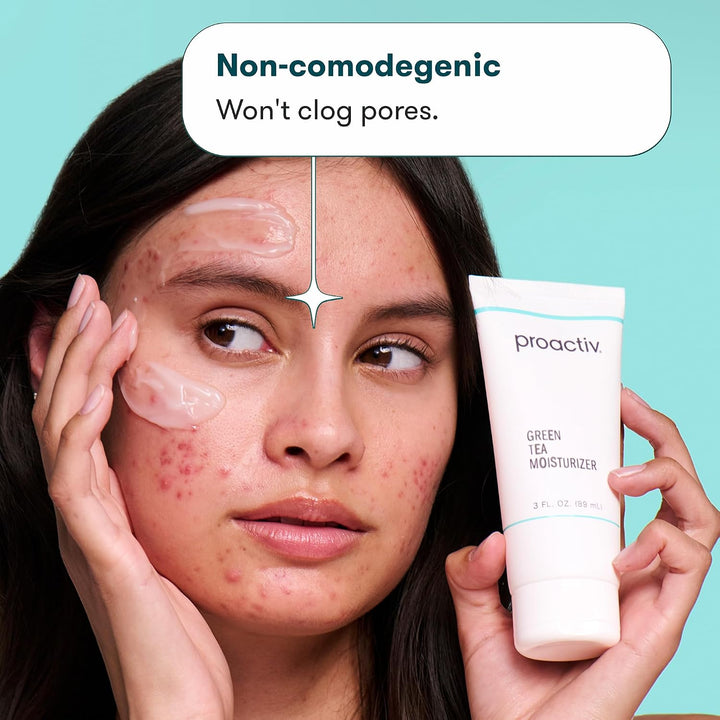 Proactiv Hidratante de té verde y ácido hialurónico para piel seca,...