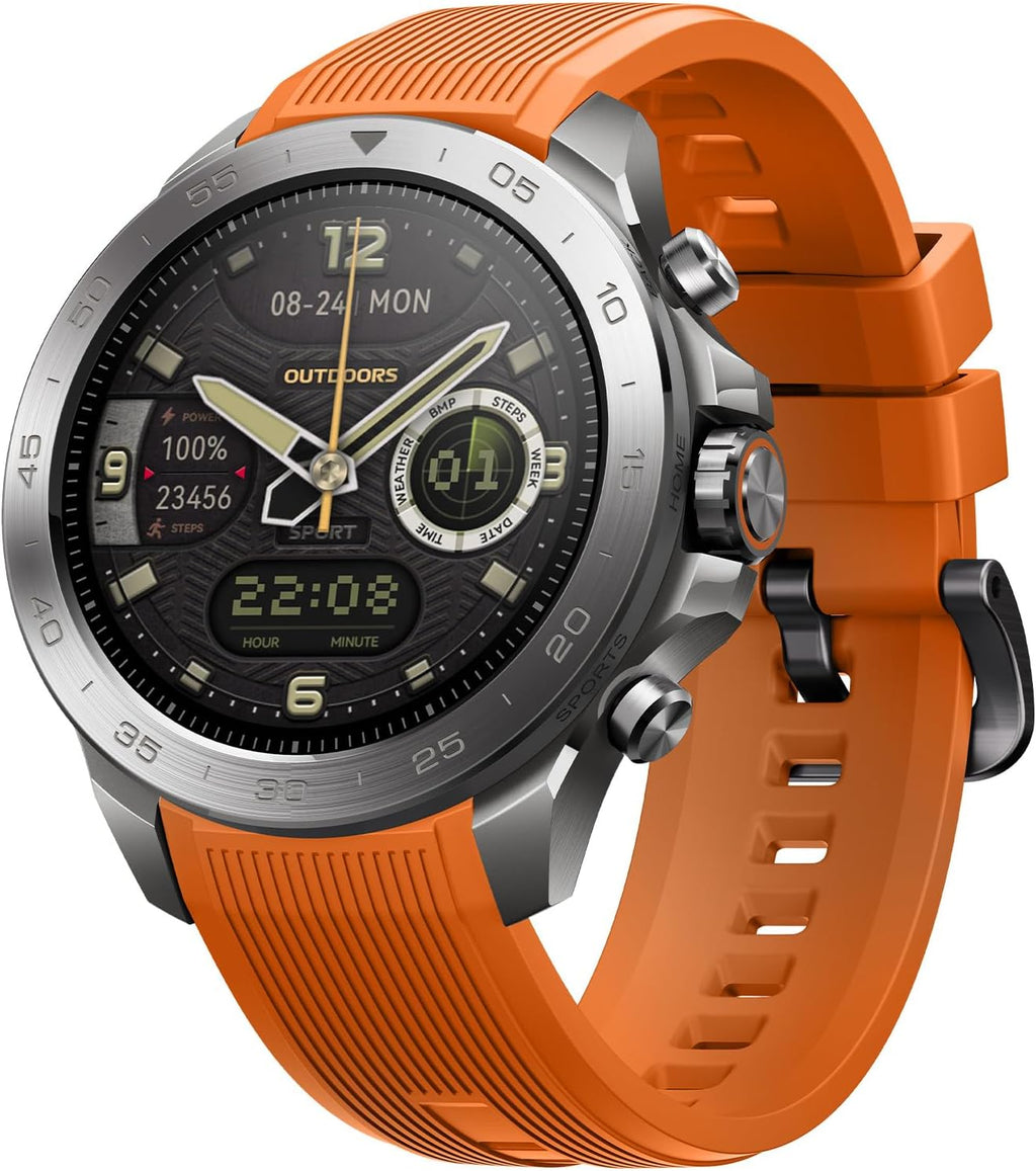 Mibro GS Explorer S Titanium - Reloj inteligente GPS para exteriores con