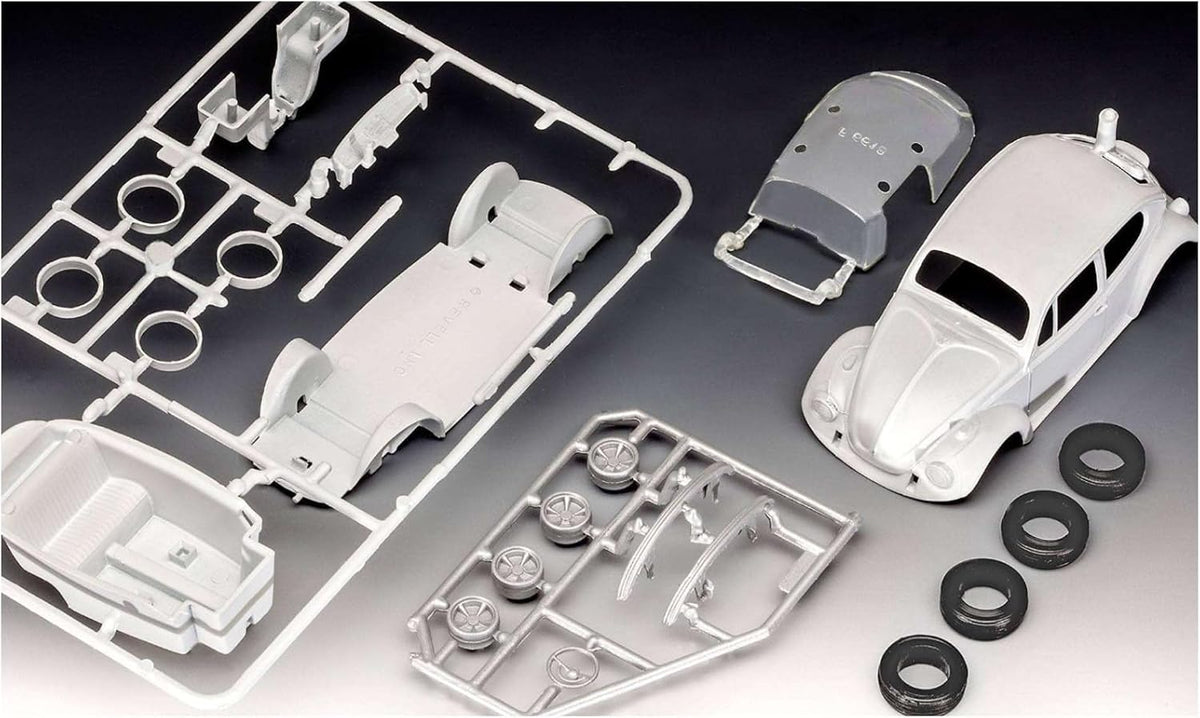 Revell Volkswagen Beetle Kit de Modelo de Auto - Set de Regalo Todo Incluido 77681