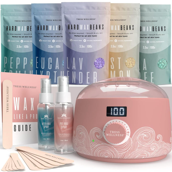 Kit de depilación Tress Wellness para piel sensible \u2013 Seguro p...