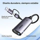 UGREEN 2K@30Hz 1080P 60FPS Tarjeta de captura de vídeo 4K Entrada H...