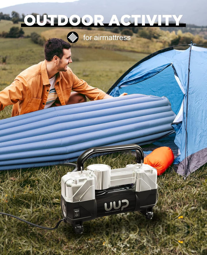 UUP Inflador de Neumáticos Compresor de Aire, 150PSI 12V CC Bomba d...