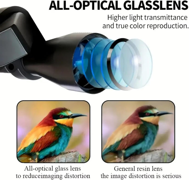 Telescopio monocular mini 10x20mm monocular de bolsillo