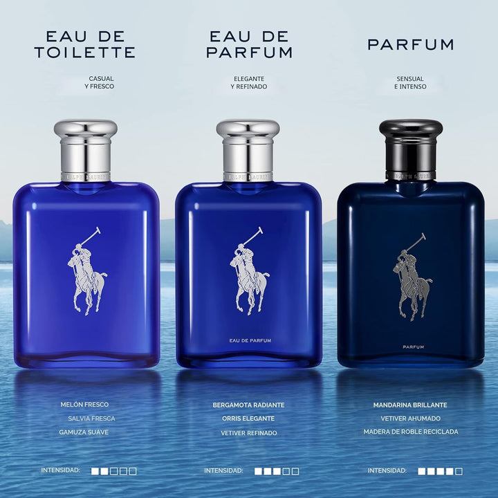 Ralph Lauren - Polo Blue - Parfum - Colonia Hombre - Acuático y Fre...