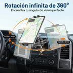 Soporte de coche para iPad con ranura para CD – Brazo de metal duradero, soporte ajustable de movimiento completo para tablet, coche, camión, SUV, soporte resistente para reproductor de CD