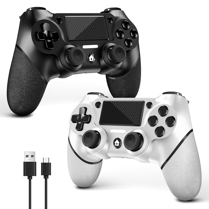 AceGamer Paquete de 2 para controlador PS4, controlador inalámbrico...