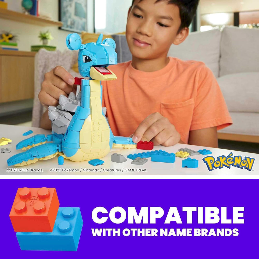 MEGA Pokémon - Juego de juguetes de construcción Lapras