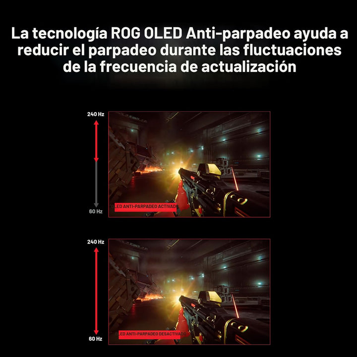 ASUS ROG PG32UCDP - Monitor para juegos OLED de 32 pulgadas 4K 240H...