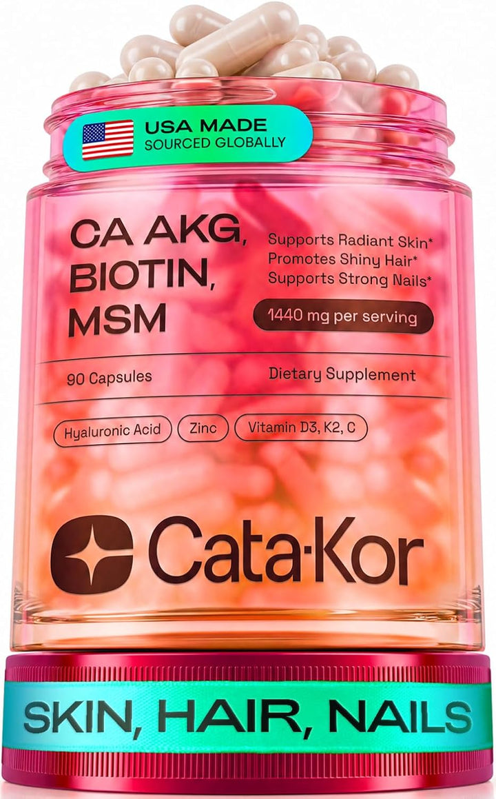 Cata-Kor Vitaminas para el cabello, la piel y las uñas para mujeres...