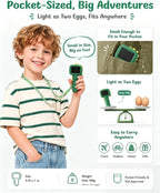 Cámara de microscopio para niños regalos juguetes - Microscopio de bolsillo
