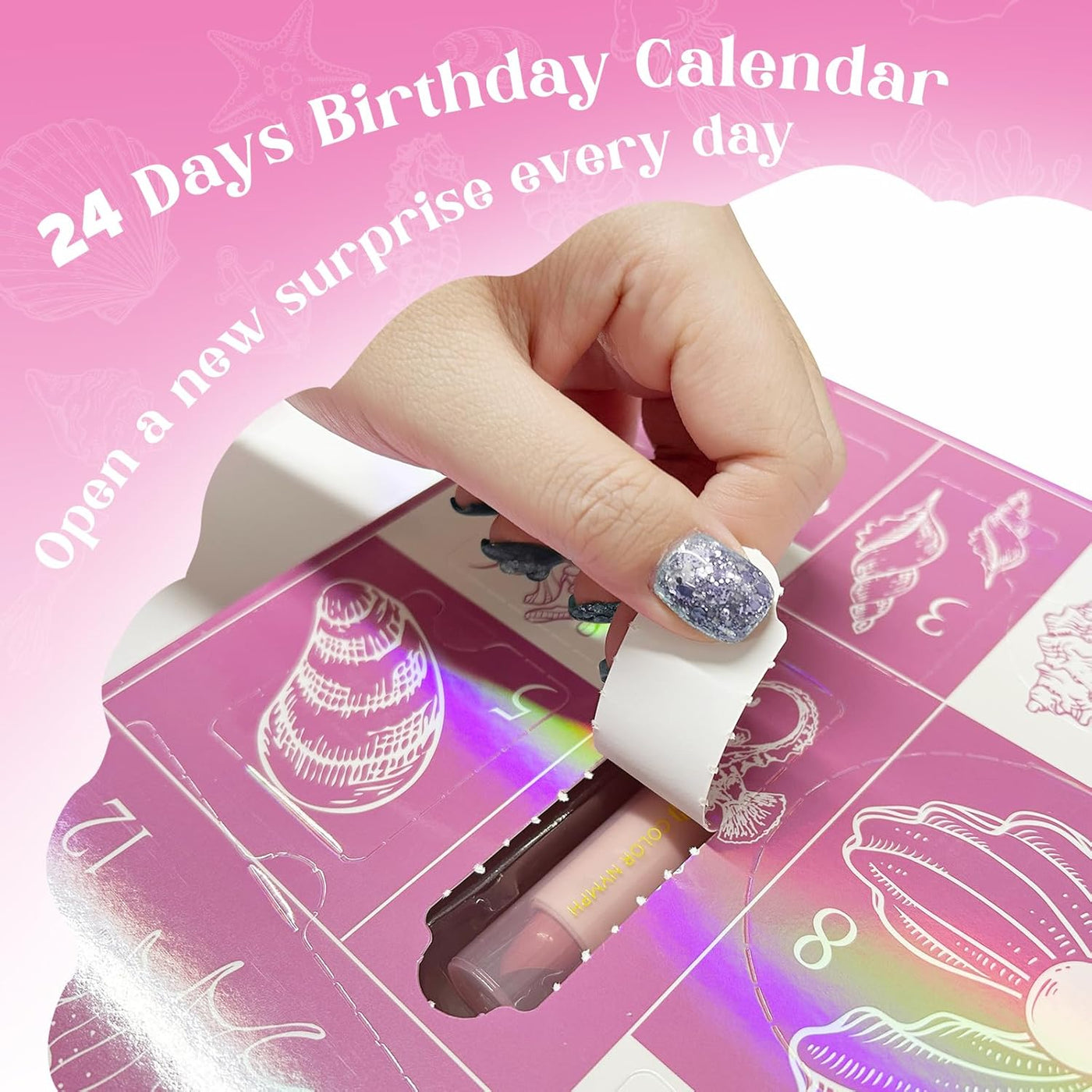 Color Nymph Calendario de Adviento de maquillaje 2025, 24 días sorp...