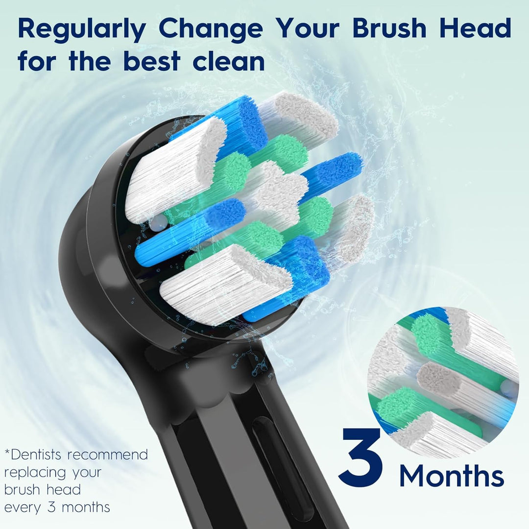 DeBizz IO - Cabezales de repuesto compatibles con Oral B iO 3 4 5 6...