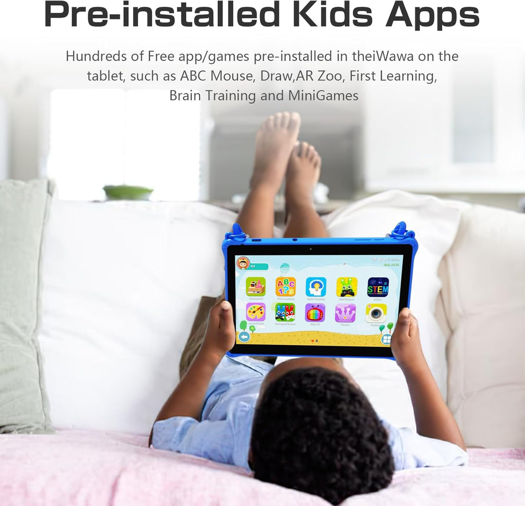 PRITOM Tabletas para niños de 10 pulgadas Android 13, tableta con c...