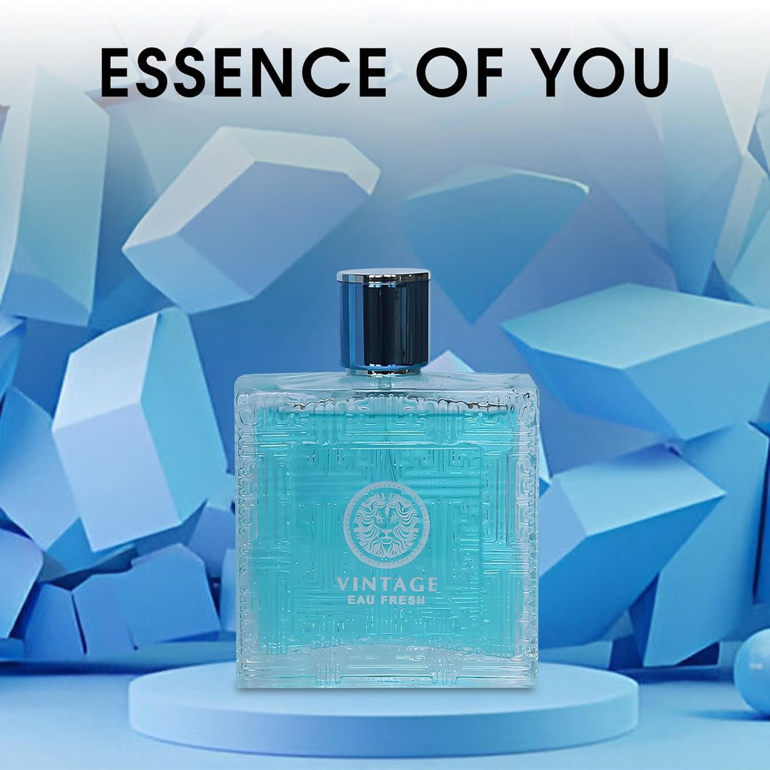 A CENTER Colonia Masculina Eau De Parfume Spray Natural Vintage Per...