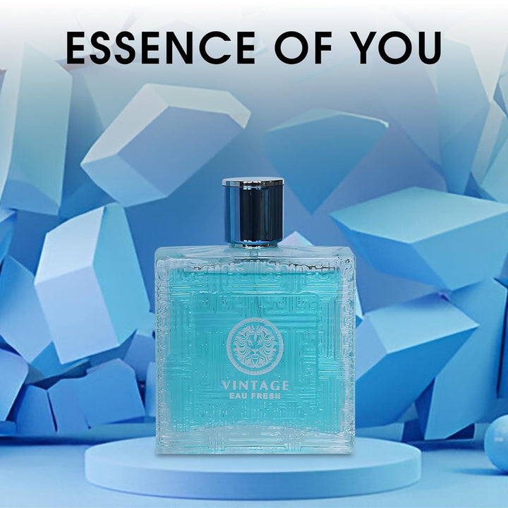 A CENTER Colonia Masculina Eau De Parfume Spray Natural Vintage Per...