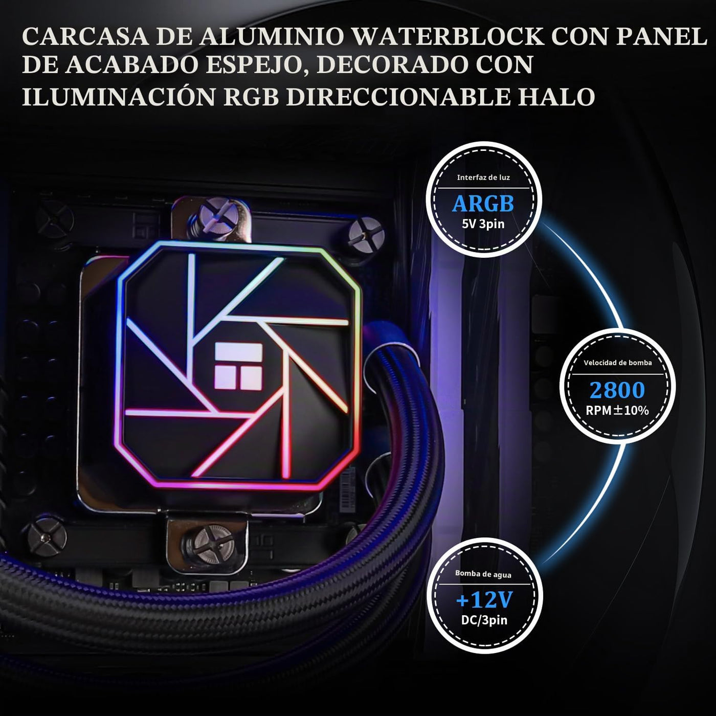 Thermalright Aqua Elite 240 V3 Enfriador de CPU de refrigeración po...