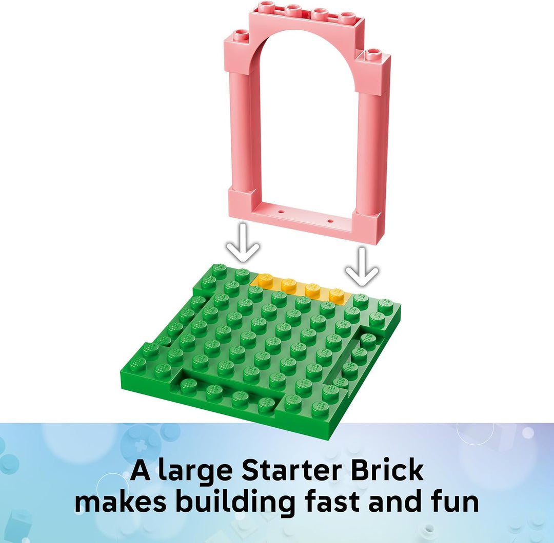 LEGO Montaña Rusa de Hadas y Fiesta del Té en Casa de Muñecas de Ga...