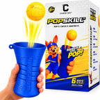 Popskill, juego de habilidad para apretar y atrapar para niños, juguete de coordinación mano-ojo, diversión en interiores y exteriores, juegos familiares y adolescentes, regalos geniales de