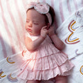 KSBD Muñecas Reborn Baby Girl – Muñeca de bebé recién nacida realista, Cuerpo de tela rosa