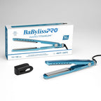 BabylissPRO Nano Titanium Ionic Hair Straightener, Professional Fla...