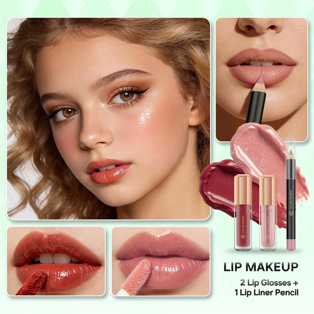 Kits de maquillaje para principiantes Color Nymph para adolescentes...