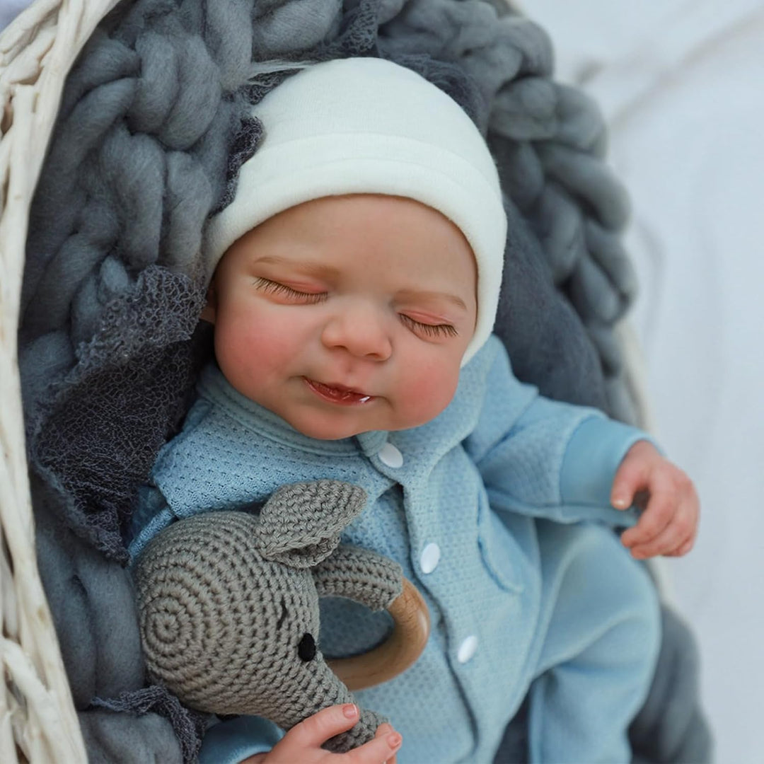 WOOROY Muñecas de bebé renacidas realistas - Muñeca de bebé niño de...