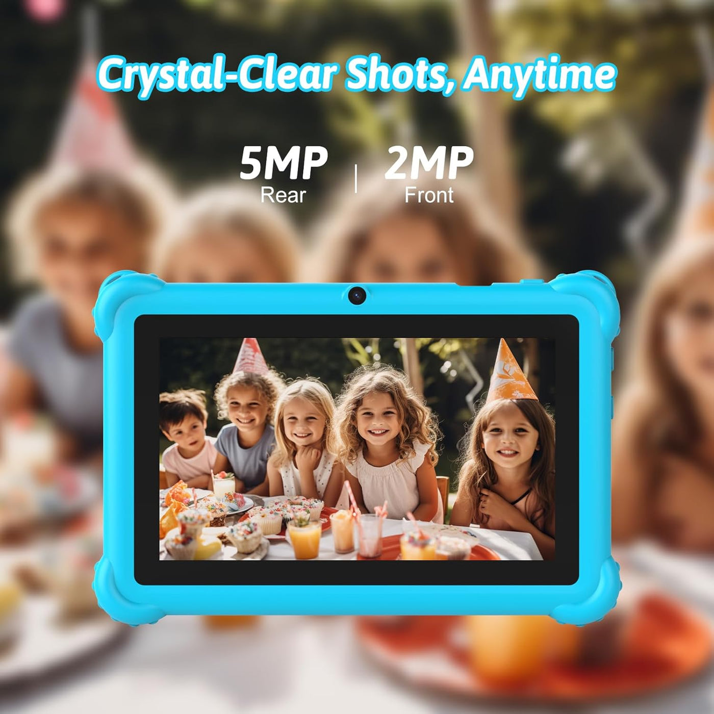 Tablet infantil de 7 pulgadas para niños pequeños, Android 12, 4 GB...
