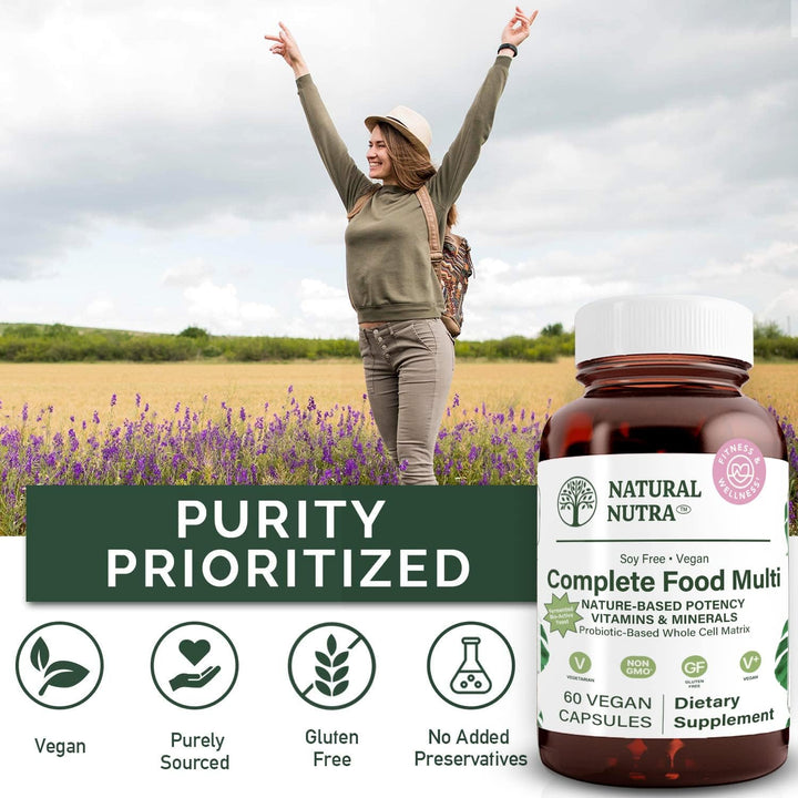 Natural Nutra Multivitamínico completo y mineral integral para muje...
