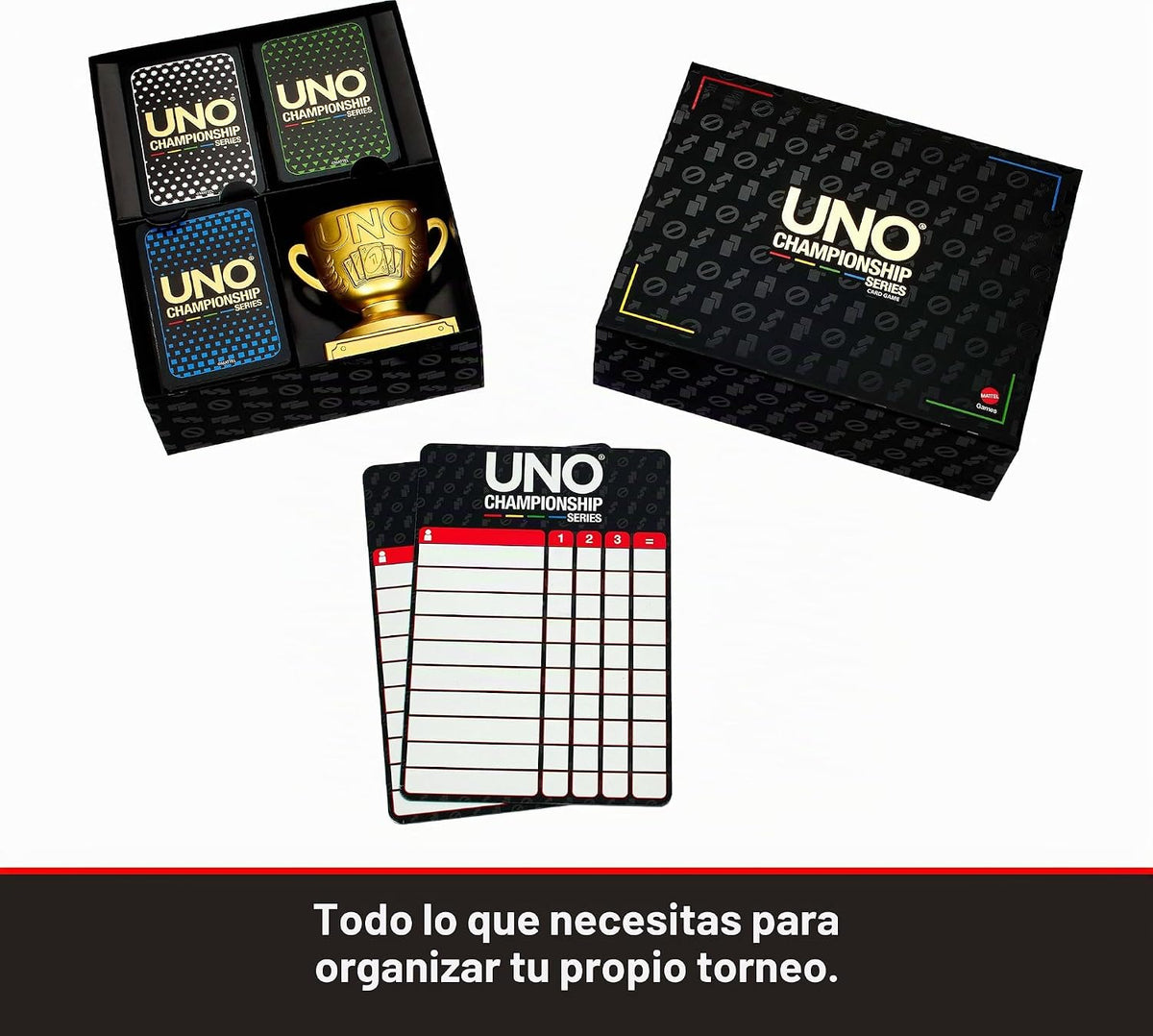 Mattel Games UNO Championship Series Expanded Tournament Set, Ages 7+