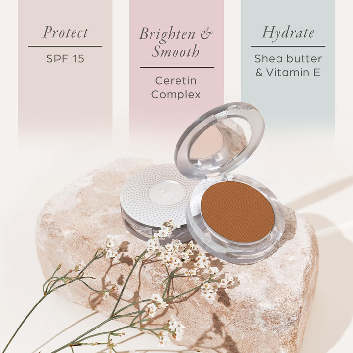 PÜR MINERALS Base de Maquillaje Mineral Prensada 4 en 1 en Polvo co...