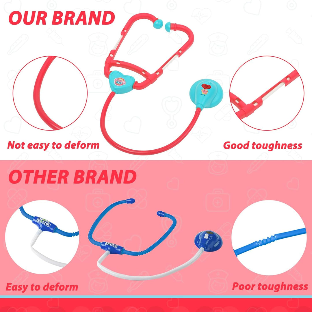 Kit de médico de juguete Liberry para niños pequeños de 2, 3