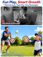 Juego de pelota para lanzar y atrapar, juguetes para niños de 3, 4, 5, 6, 7