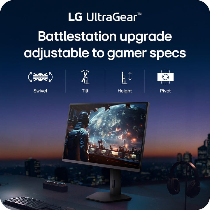 LG 27G610A-B Ultragear QHD (2560 x 1440) Monitor de juegos IPS de 2...