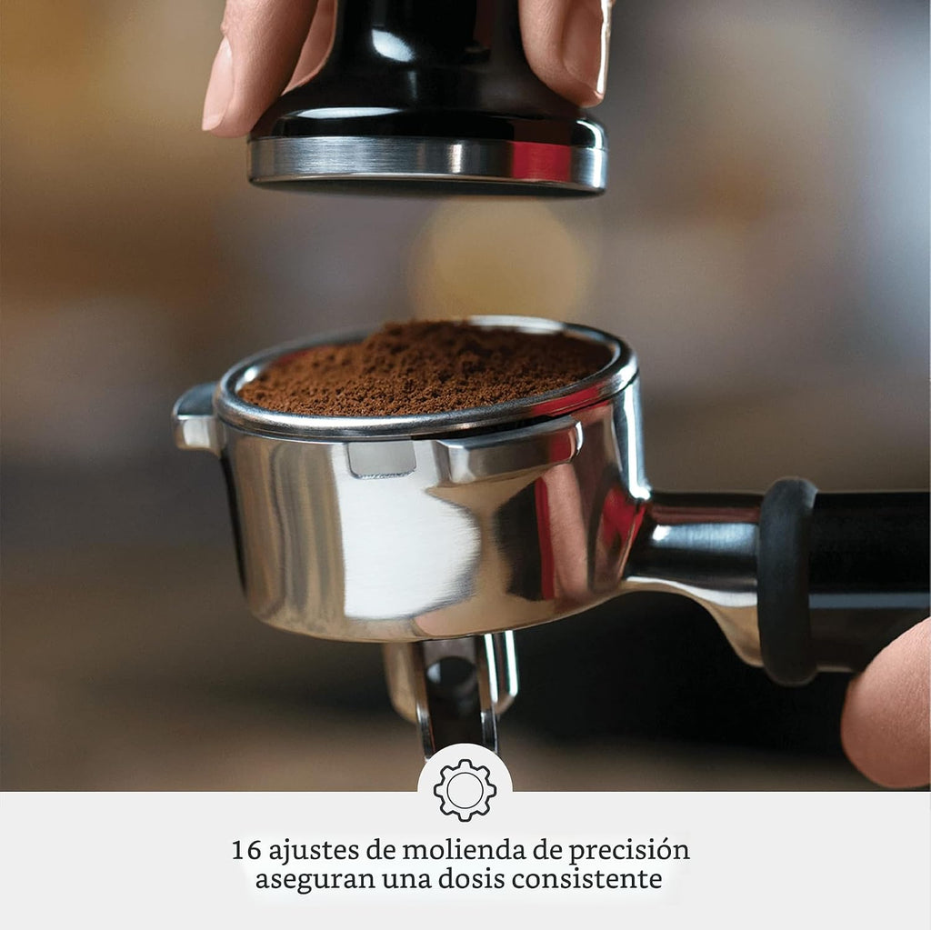 Breville BES870BTR Barista Express - Máquina de café expreso, trufa negra