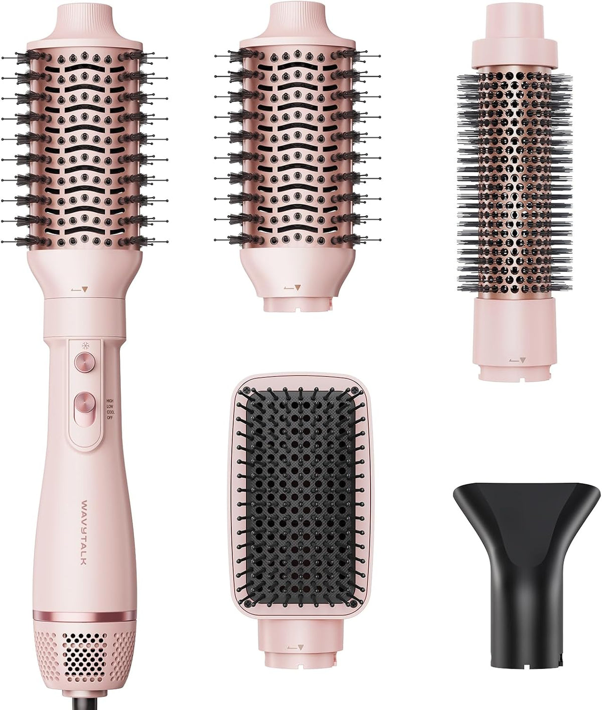 Set de cepillo secador de pelo Wavytalk, juego de cepillo de aire c...