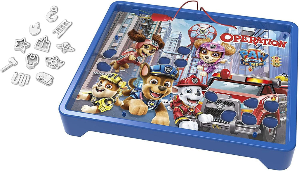 Operation Game: Paw Patrol The Movie Edition Juego de mesa para niños de 6 años en adelante, juego de Paw Patrol de Nickelodeon para 1 o más jugadores