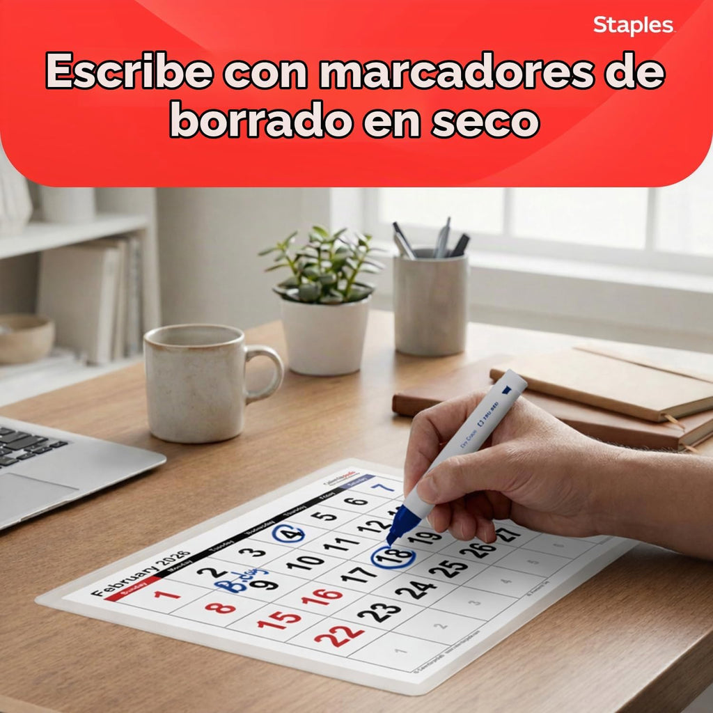 Staples Bolsas de laminación térmica, tamaño carta, 3 mil, 200/paquete
