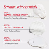 First Aid Beauty Juego de rutina para el cuidado de la piel sensibl...