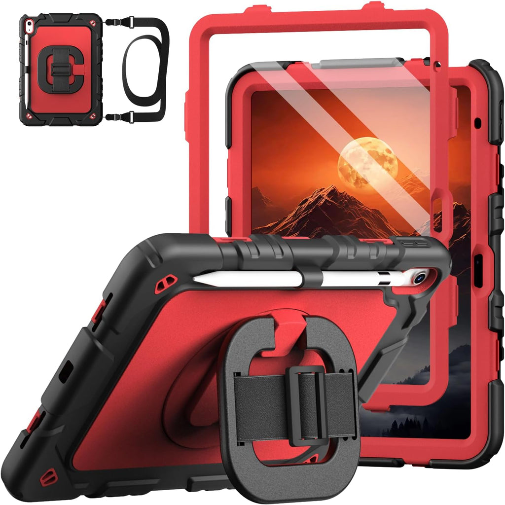 Funda para iPad A16 de 11ª/10ª generación de 11"/10.9", a prueba de golpes